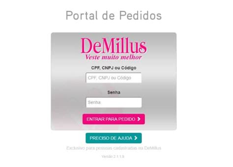 demillus pedido facil|Como Fazer Pedido da Demillus pelo Celular Fácil